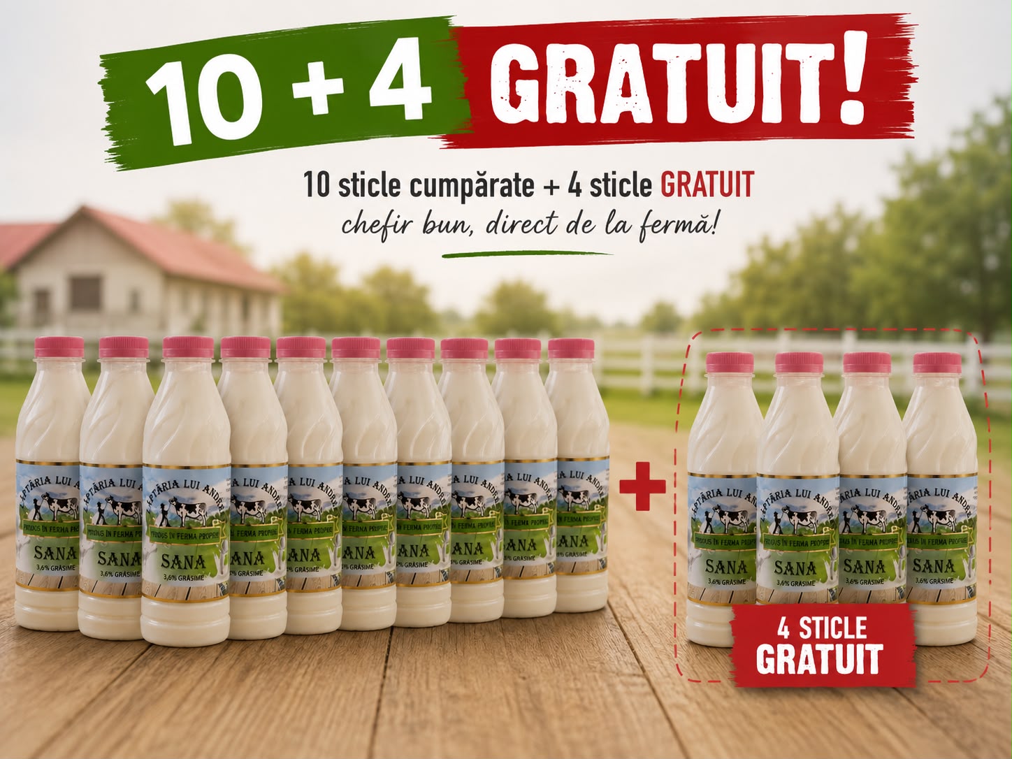 10+4 Pachet Sana Laptaria lui Andrei - 500 gr
