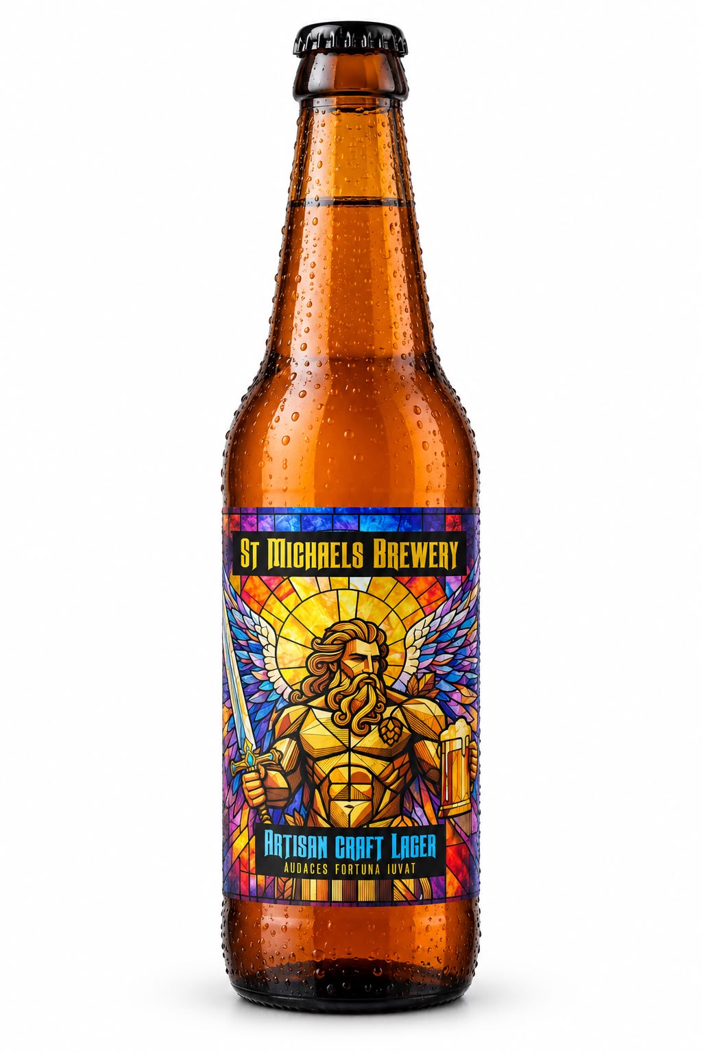 Bere artizanală - ST. MICHAELS BREWERY - Artisan Craft Lager, 500ml