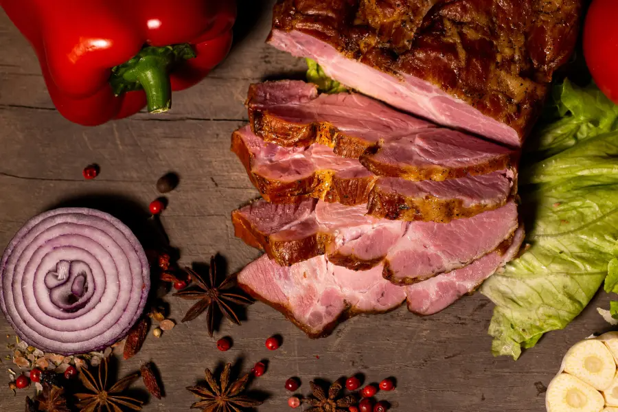 Ceafă de porc afumată d005, 1kg