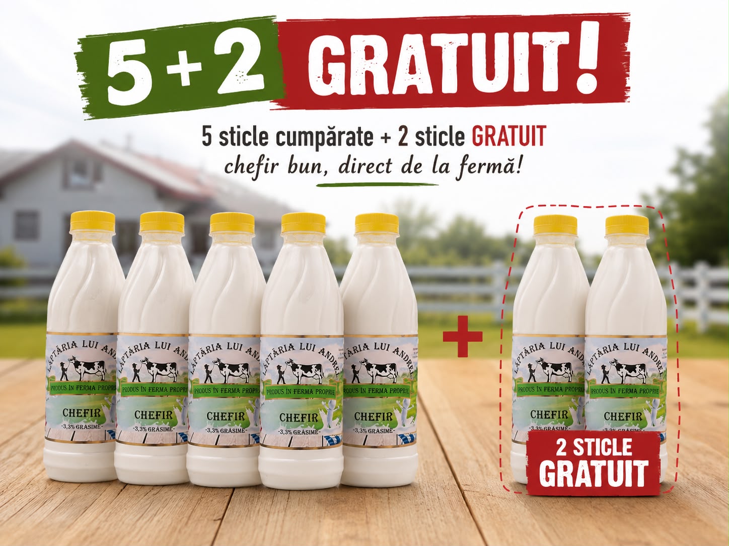 5+2 Pachet Chefir Laptaria lui Andrei - 1L