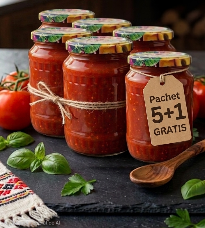Pachet Suc de Roșii (5+1 GRATIS) – 6 x 800g