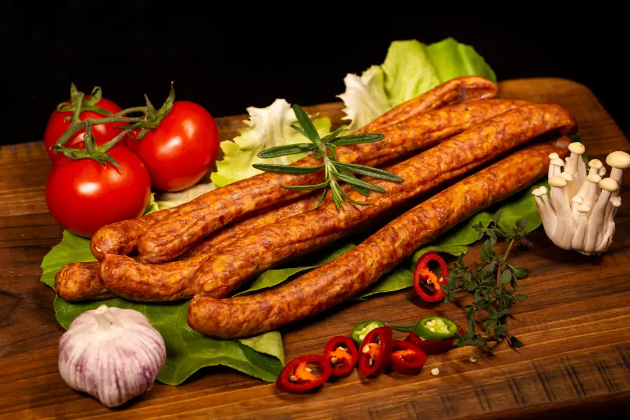 Cârnați oaie afumați d008, 500gr