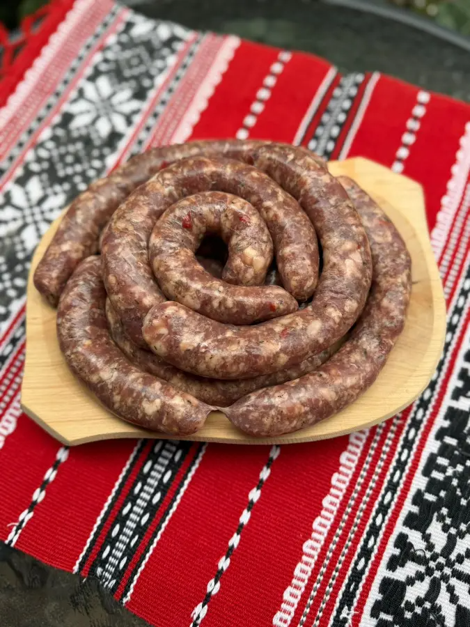 Cârnați vită - oaie, 1 kg
