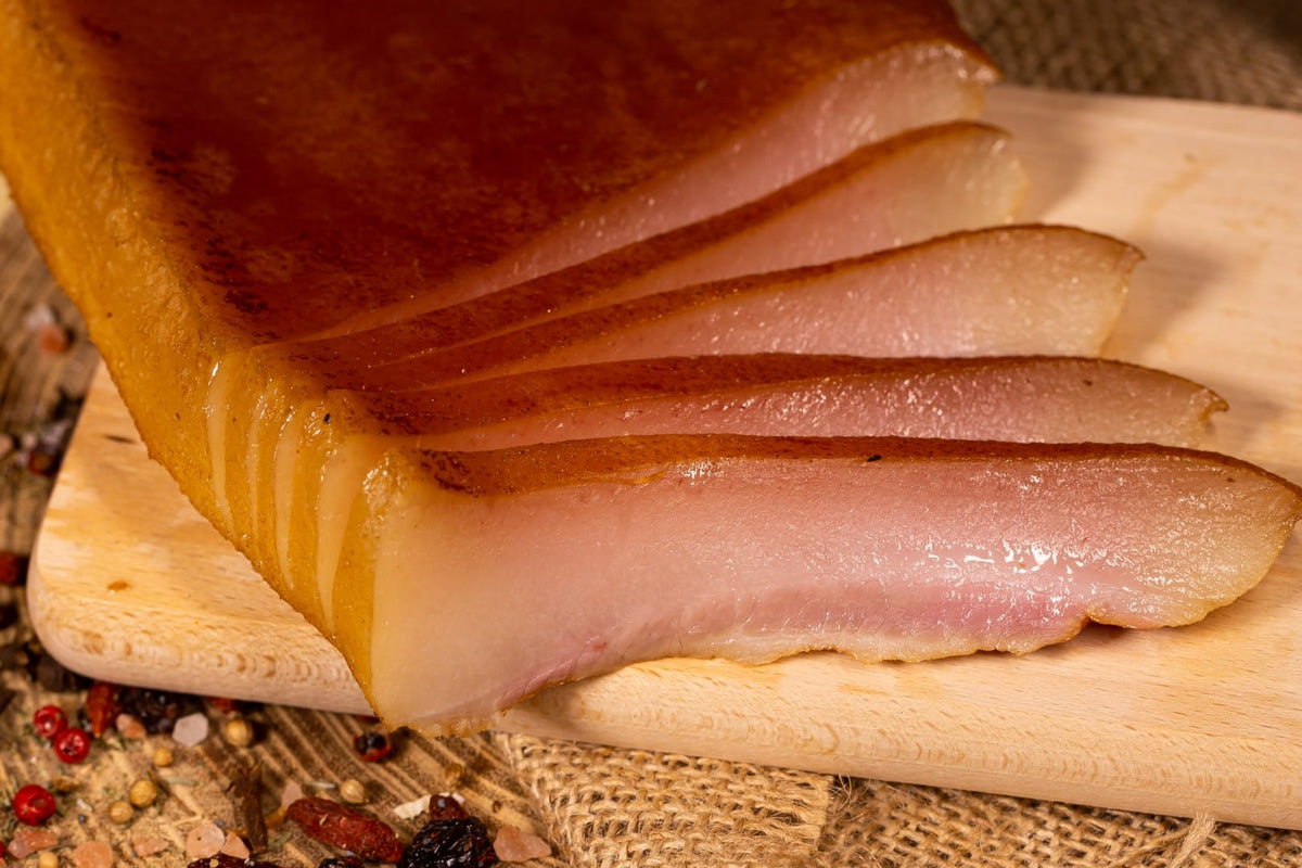 Slănină afumată d019, 500gr