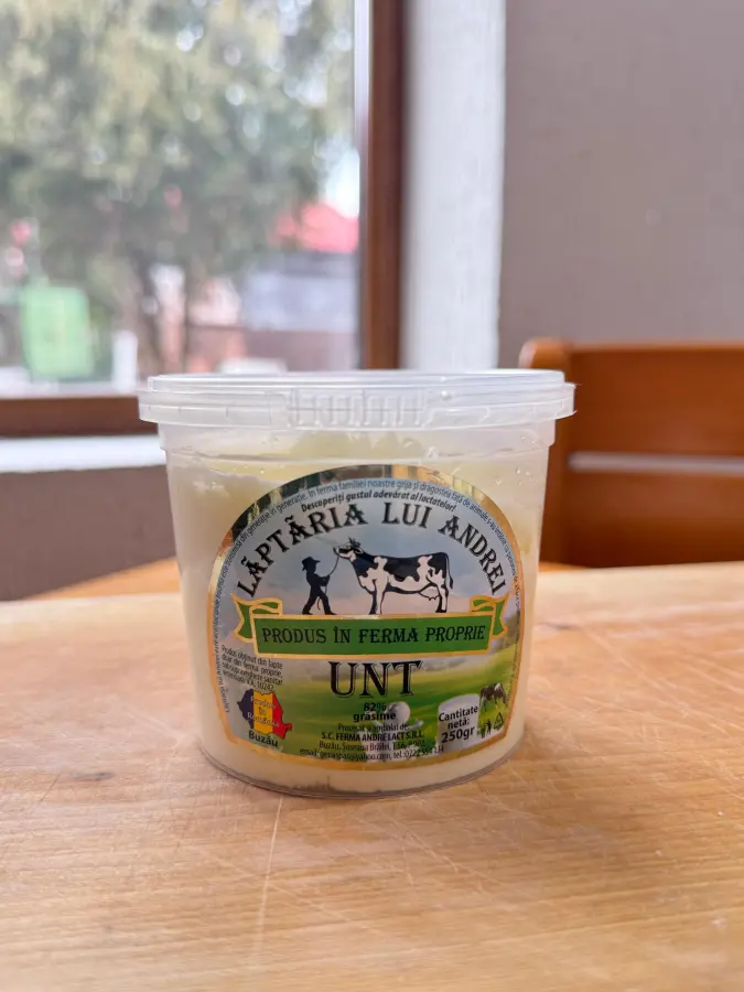 Unt Lăptăria lui Andrei 82% 250g